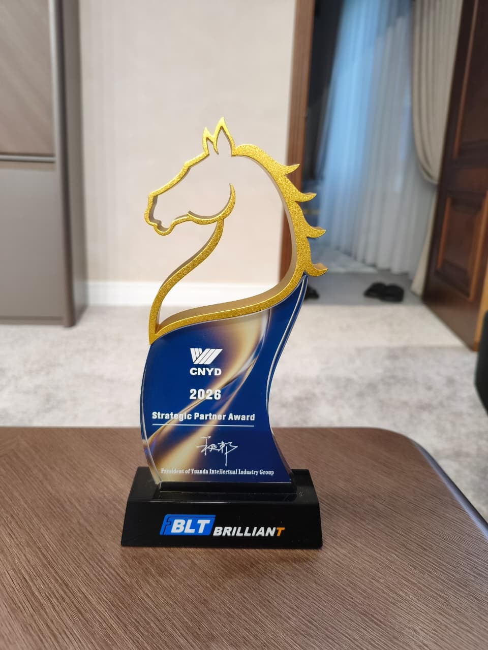 Награда Strategic Partner Award 2026 от BLT Brilliant