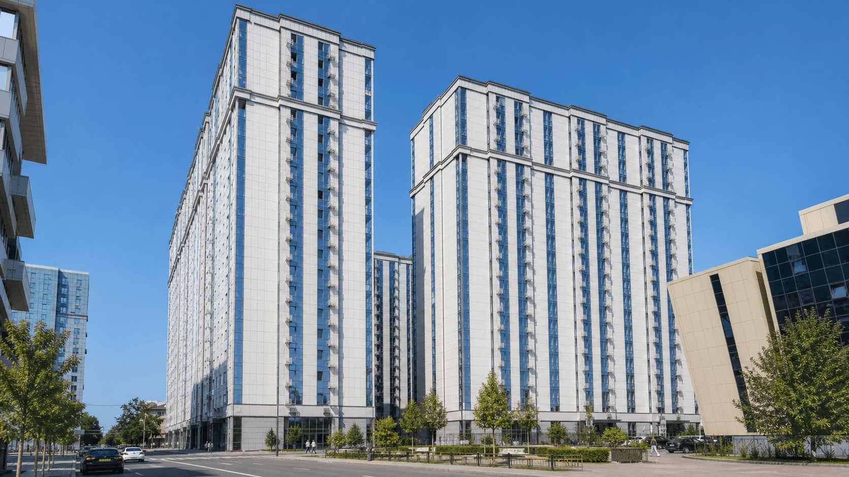 ЖК «Ильинская» со стороны городской улицы
