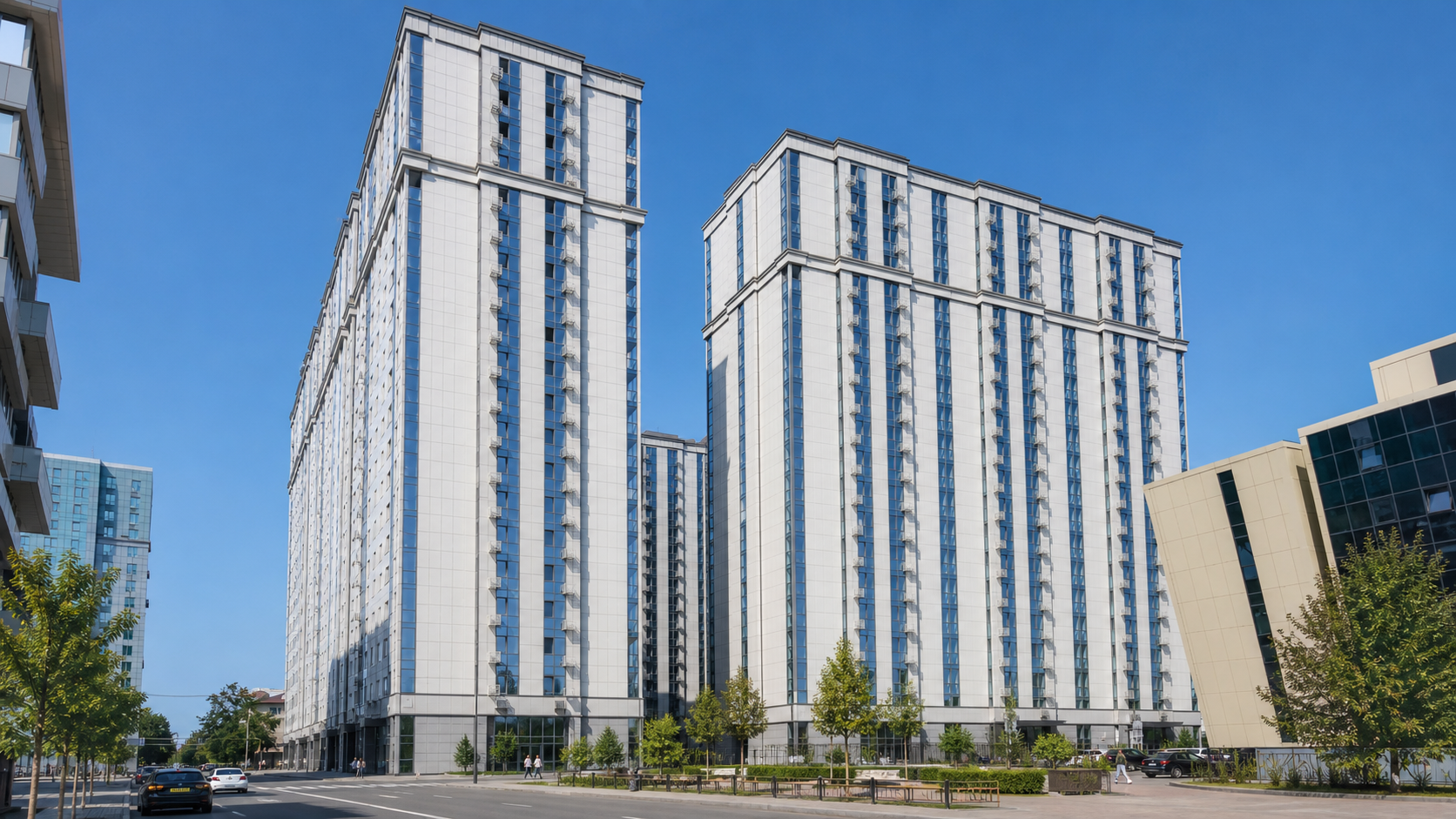 ЖК «Ильинская» со стороны городской улицы